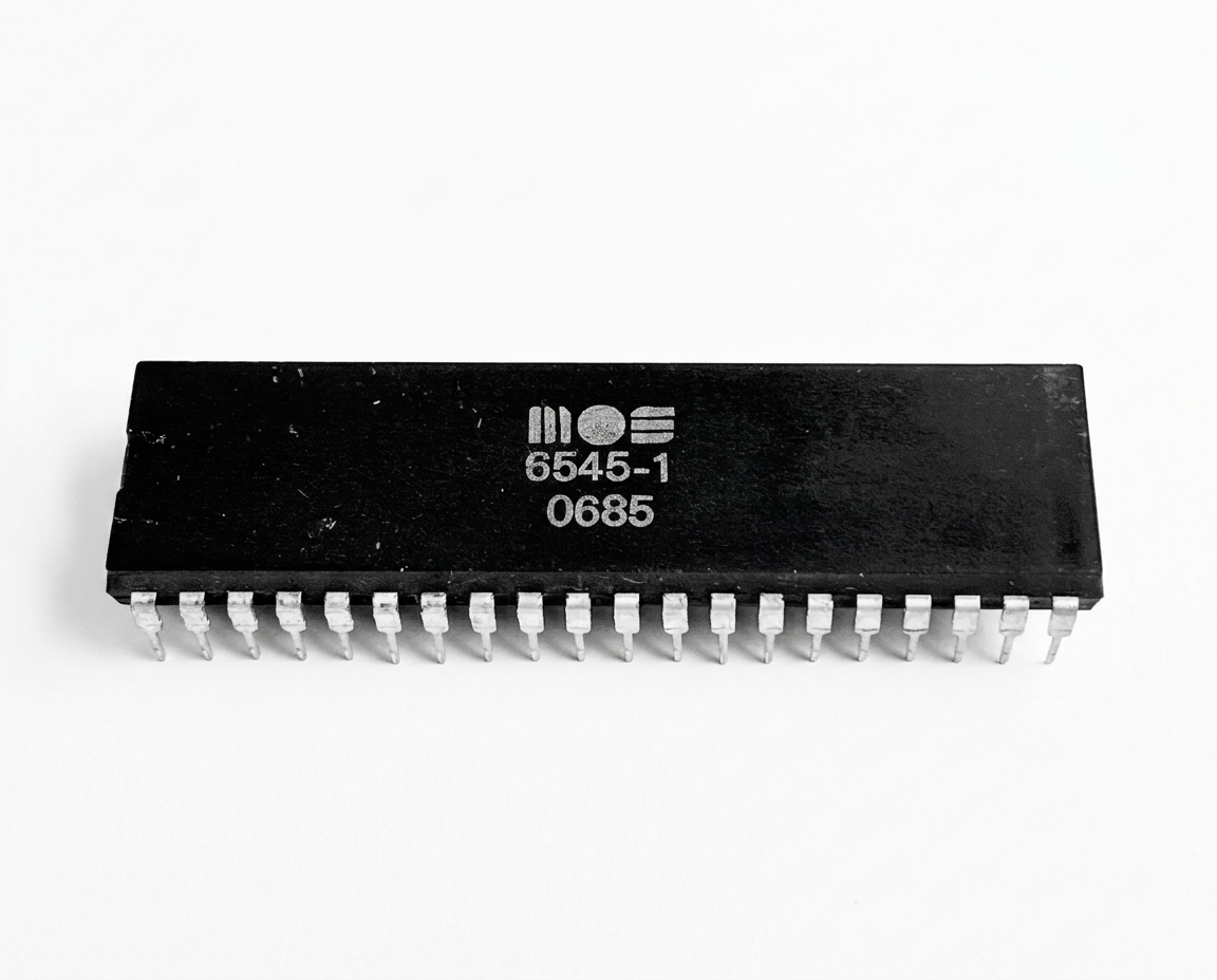 MOS 6545-1 - CRTC Grafikcontroller - DIP40