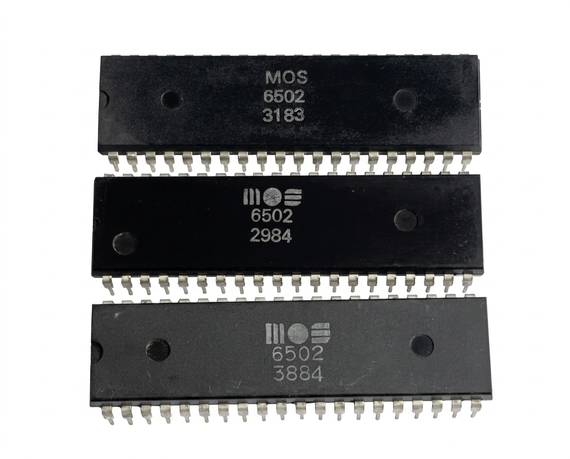 MOS 6502 - 8-Bit-Mikroprozessor - DIP40