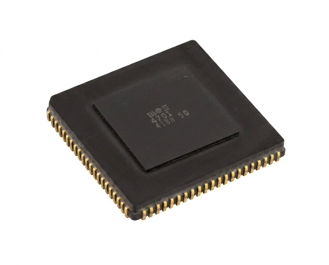 MOS 4701 - Amiga Agnus Prototyp / Engineering-Sample (Keramik PLCC84, 1988) - Rarität