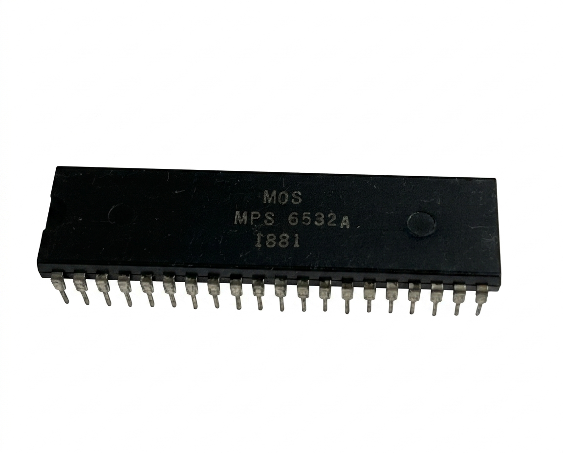 MOS 6532A - RIOT (RAM/I/O/Timer) - DIP40