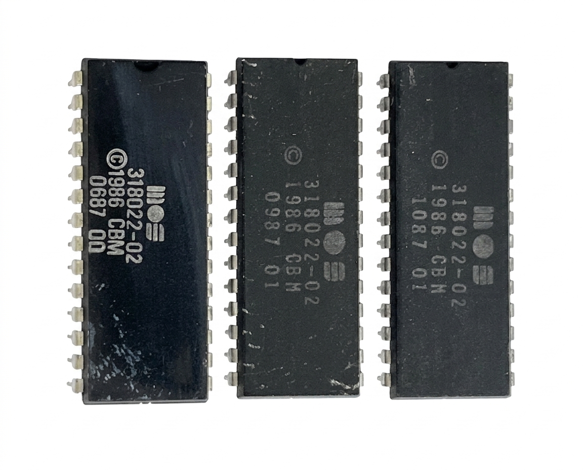 MOS 318022-02 - C128 BASIC-V7-ROM $4000-$BFFF - DIP28