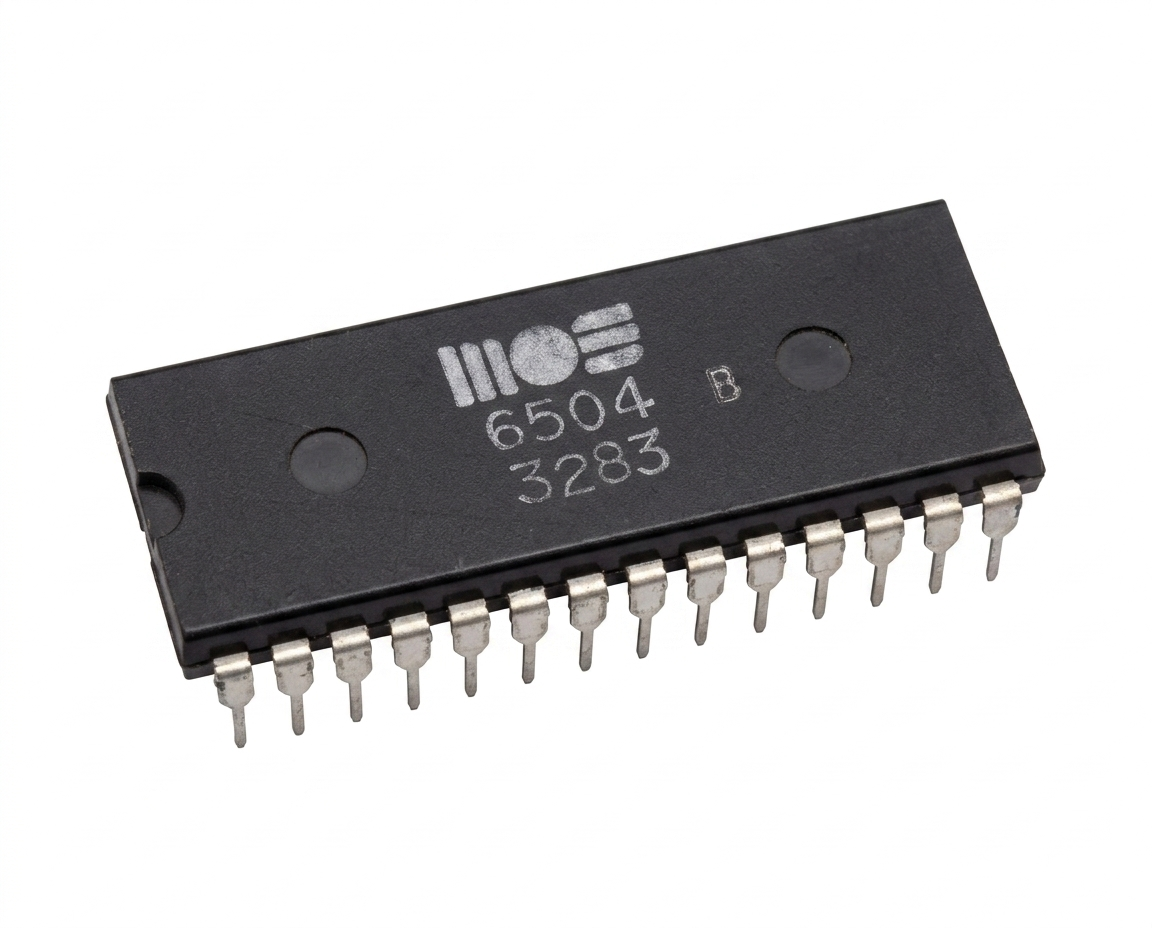 MOS 6504A - 8-Bit-CPU (28-pin, 8 KB) - DIP28